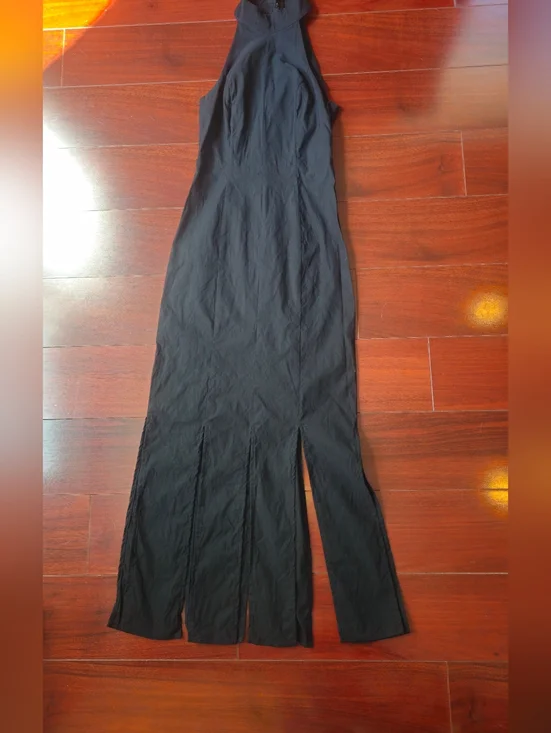 Antropologie Midi Black Dress XXS - Picture 2 of 7